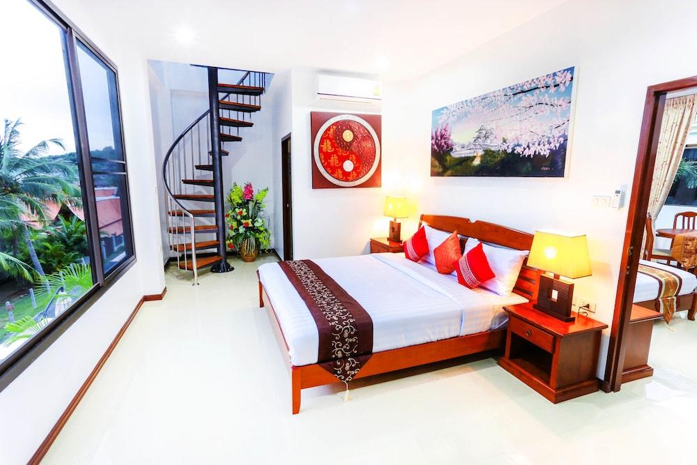 Ferienwohnung Palm Oasis Nai Harn Exterior foto