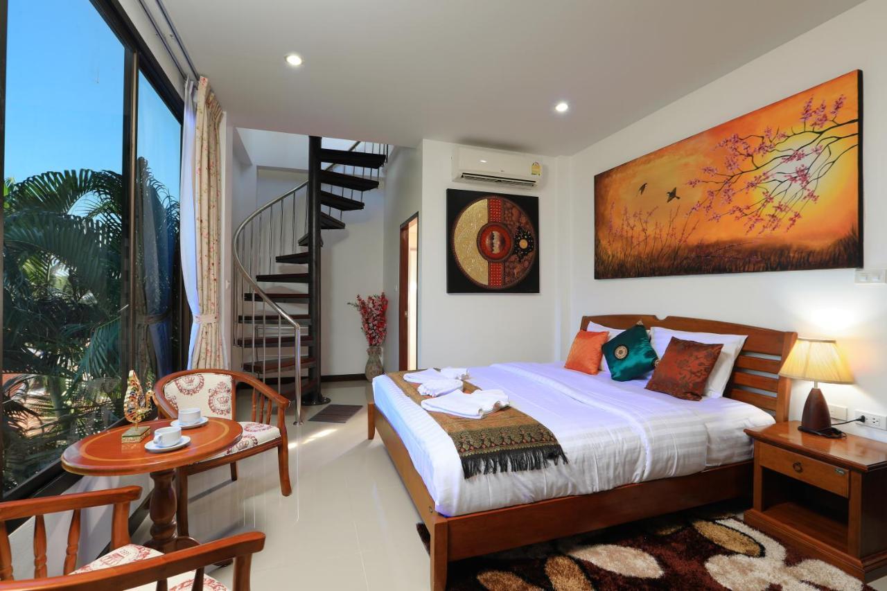 Ferienwohnung Palm Oasis Nai Harn Exterior foto