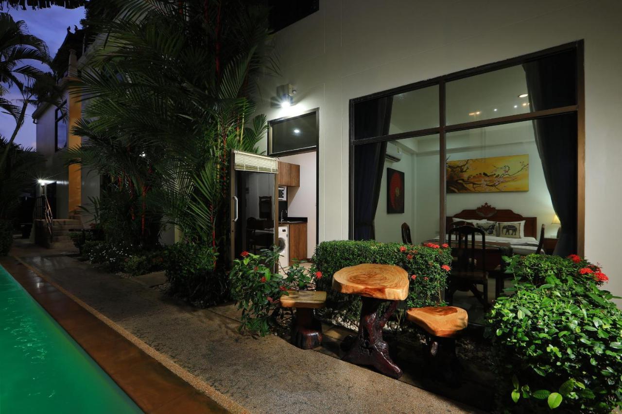 Ferienwohnung Palm Oasis Nai Harn Exterior foto