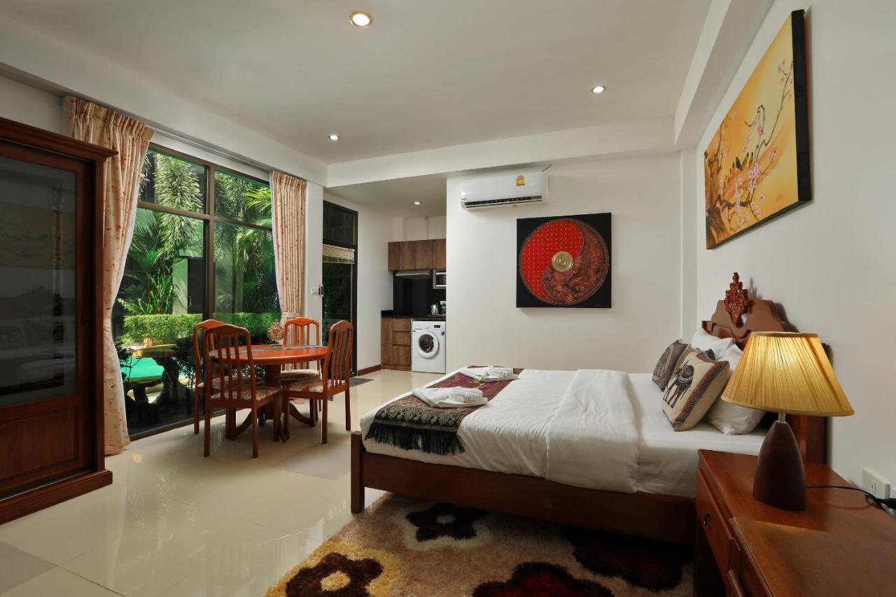 Ferienwohnung Palm Oasis Nai Harn Exterior foto