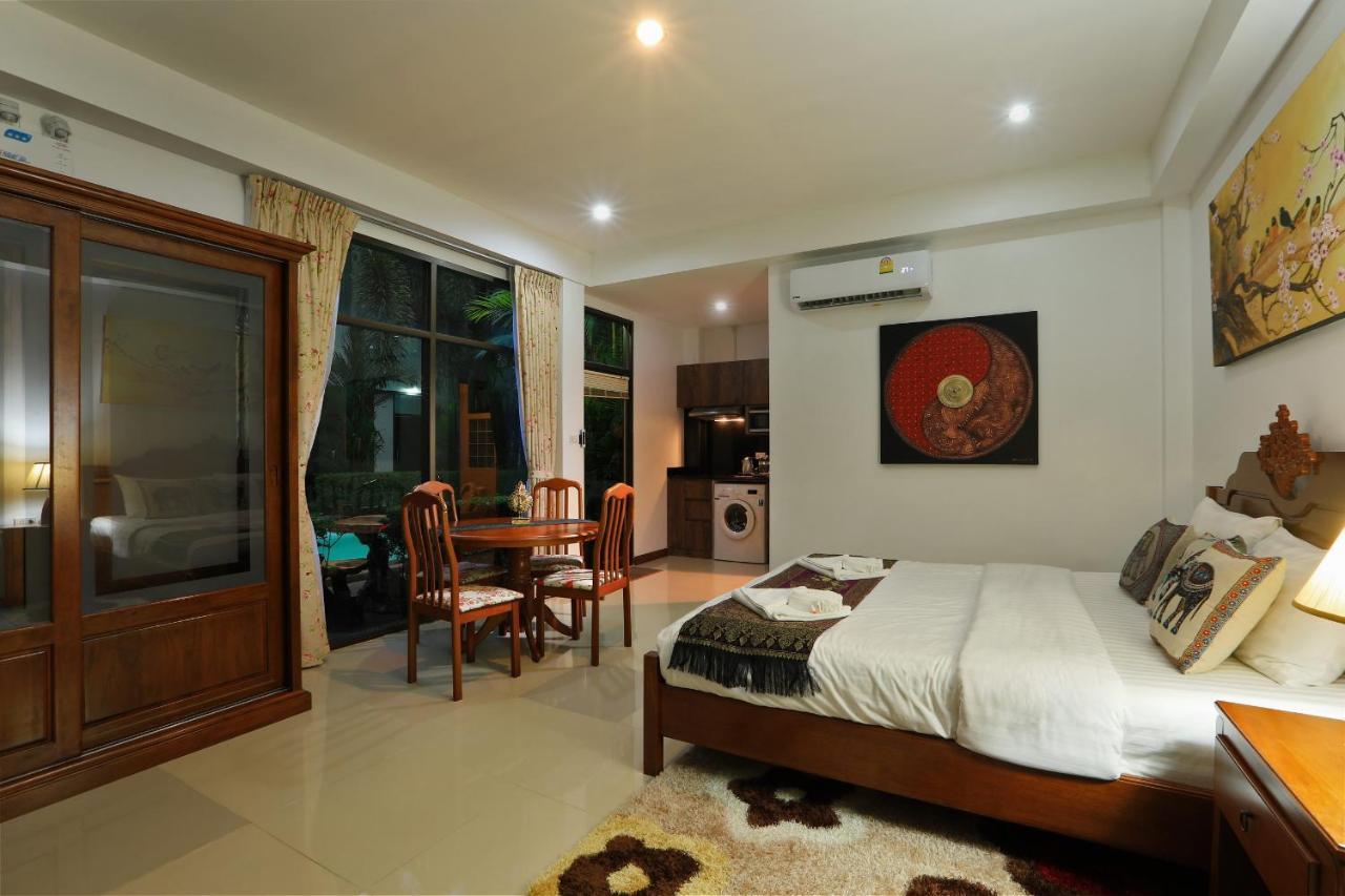 Ferienwohnung Palm Oasis Nai Harn Exterior foto