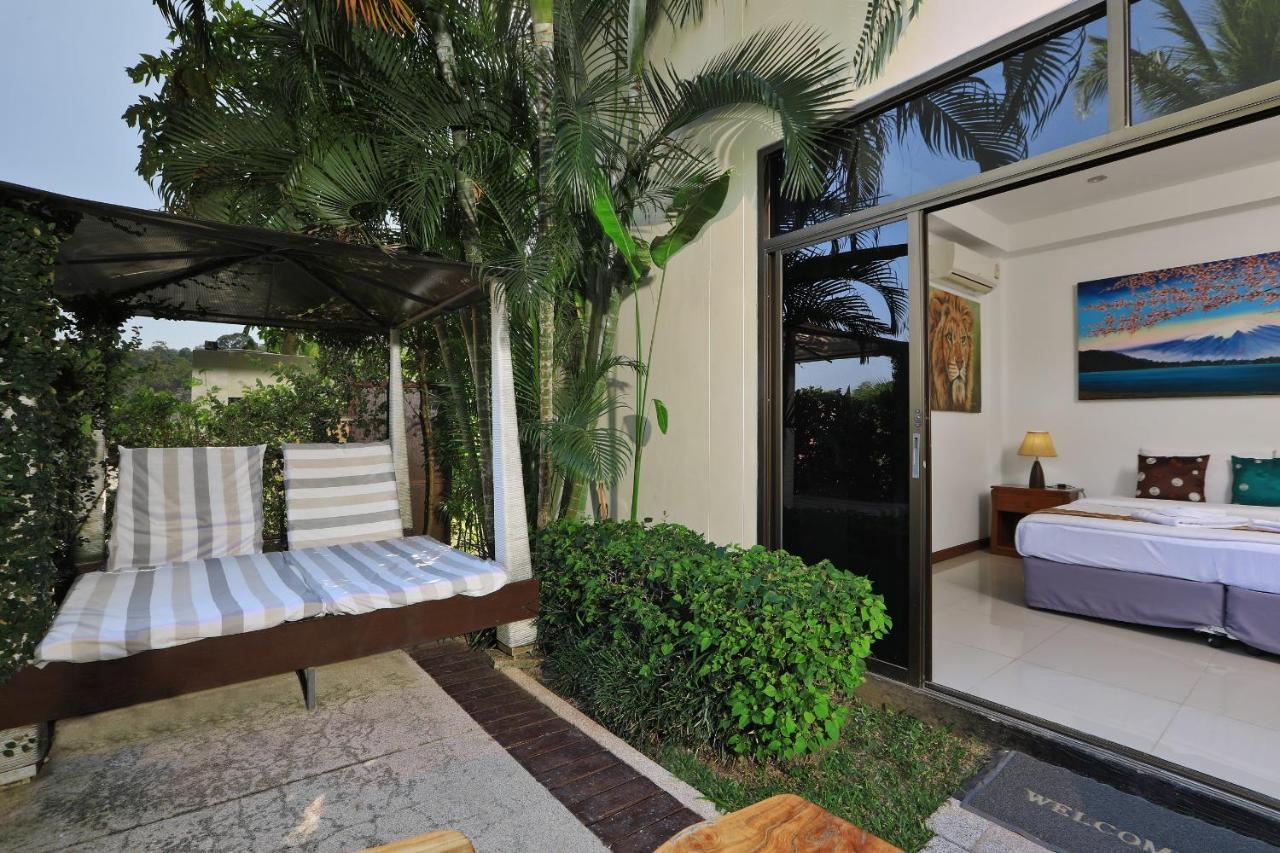 Ferienwohnung Palm Oasis Nai Harn Exterior foto