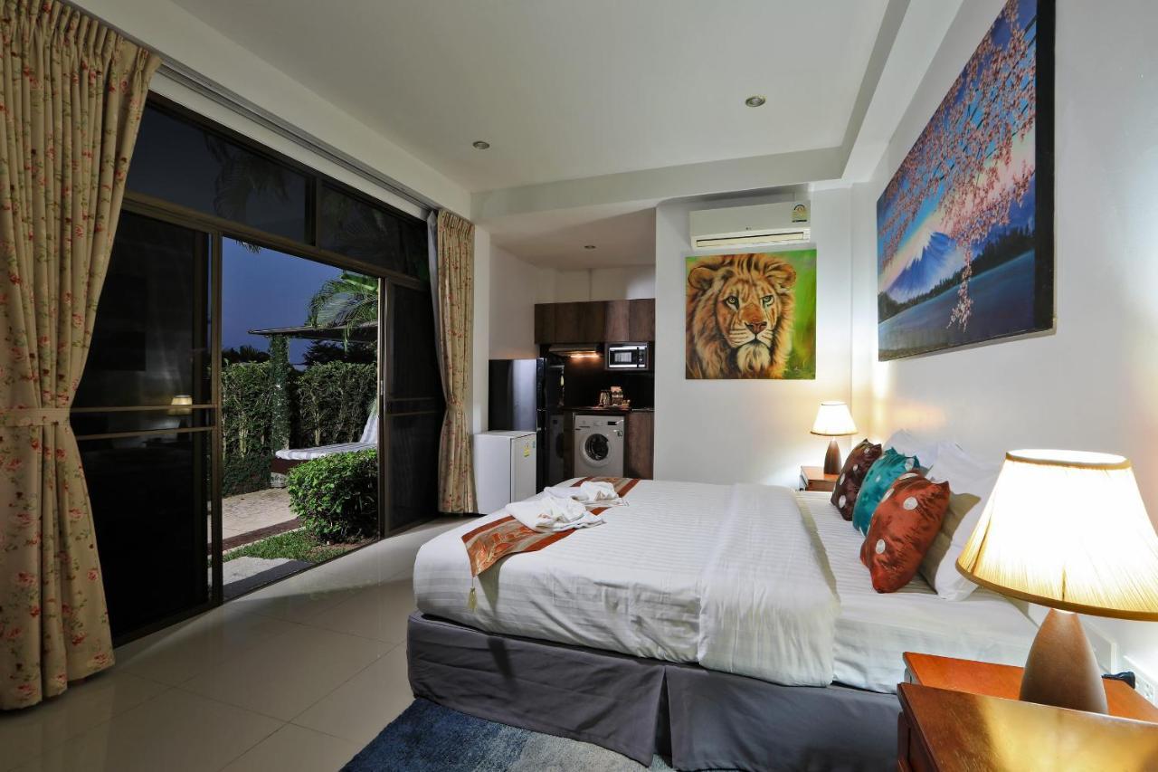 Ferienwohnung Palm Oasis Nai Harn Exterior foto